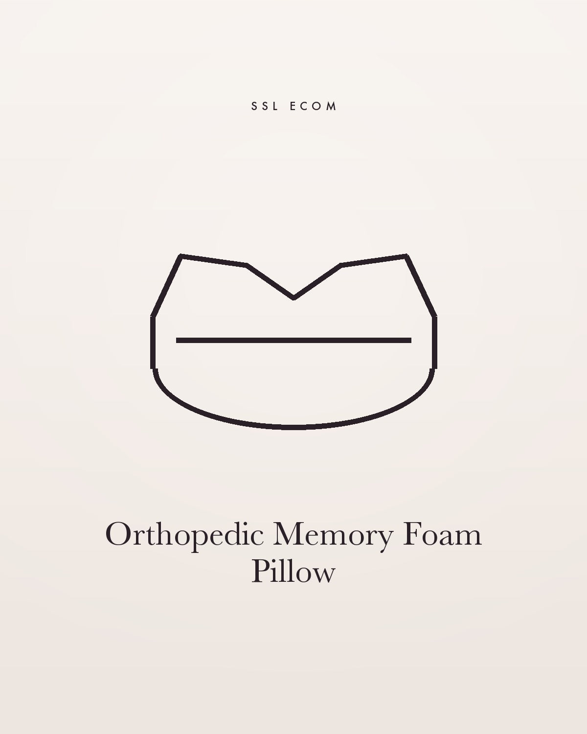Orthopedic Memory Foam Pillow