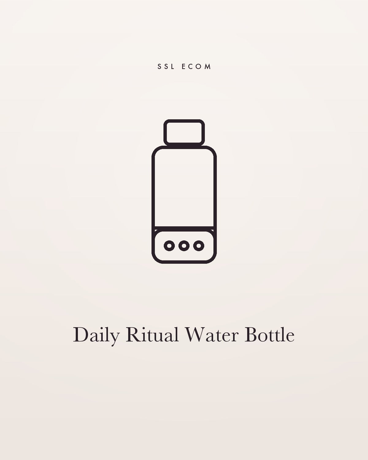Daily Ritual Water Bottle