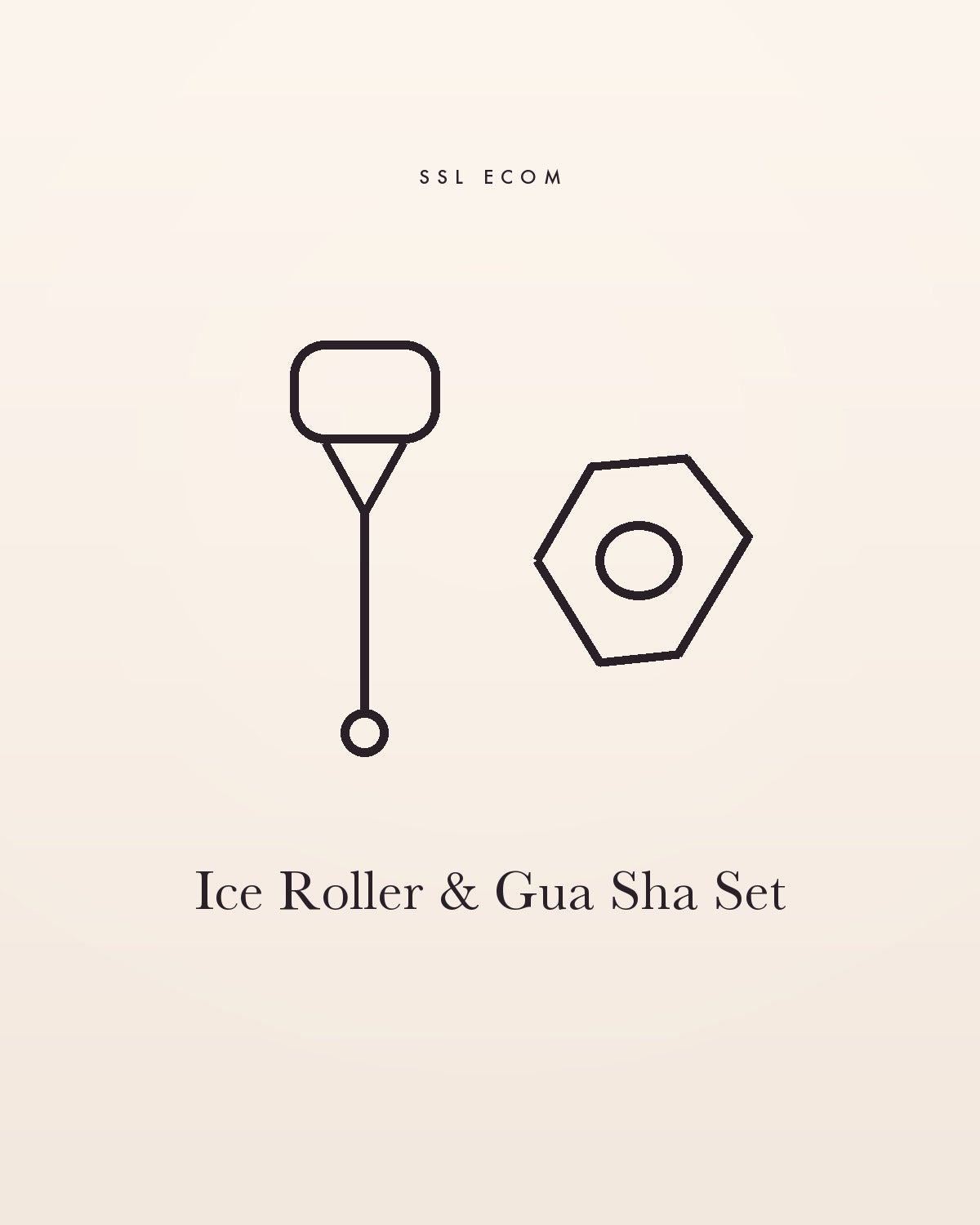 Ice Roller & Gua Sha Set