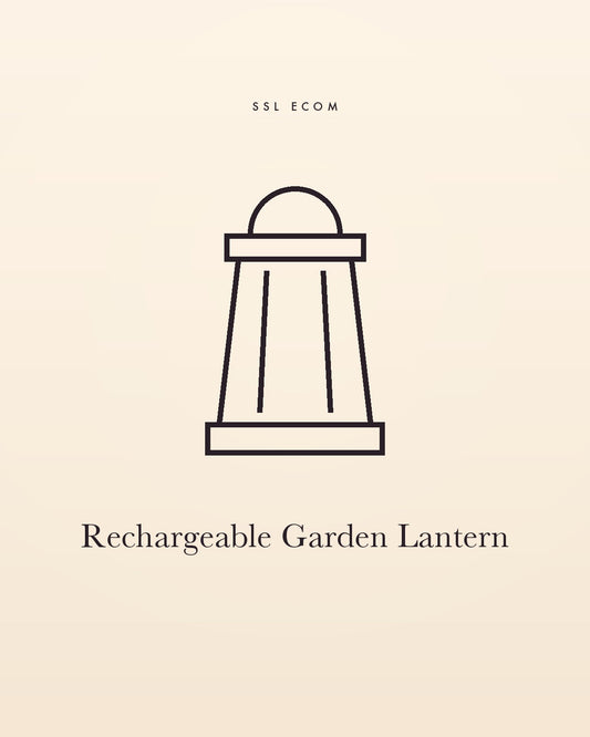 Rechargeable Garden Lantern